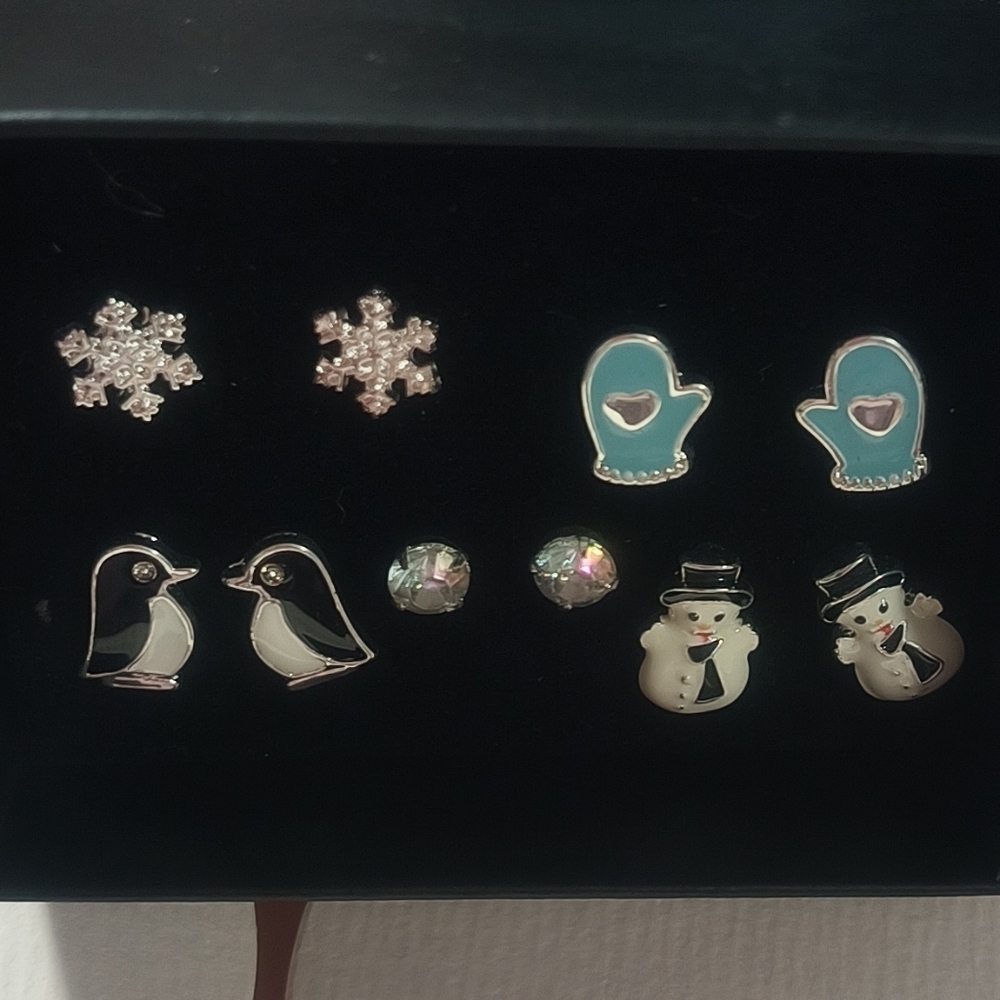 [5 x $20] New Winter Earrings / Set of 6 - Picture 2 of 3